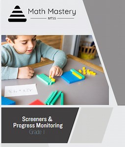 Math Mastery - Intervention Assessments for 1st Grade