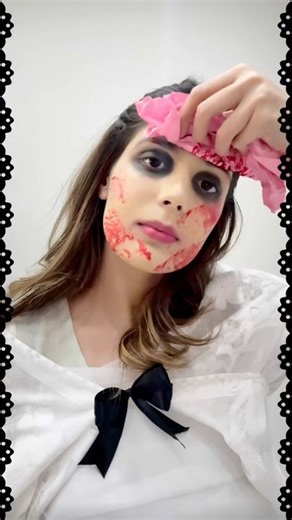 *GHOST BRIDE* makeup tutorial👻🌹