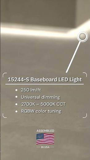 LED Perimeter Lighting for Improved Wayfinding