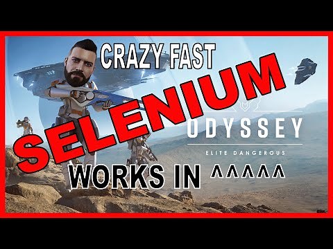 The Fastest Way to Get The Raw Mat Selenium in Elite Dangerous Odyssey