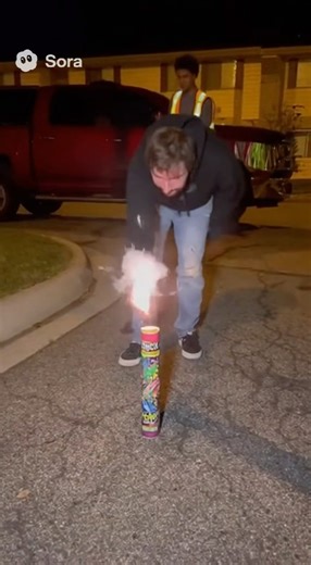 Fireworks | Fountain Police! | Funny Fireworks Clip | Junky Ai | Pyro | #shorts #fireworks