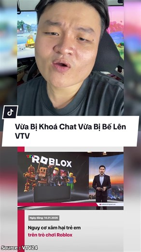 Roblox Vừa Bị Khoá Chat Trên VTV