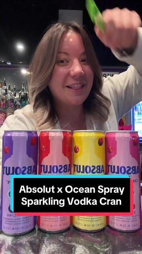 Absolut Ocean Spray Sparkling Vodka Cocktail Review