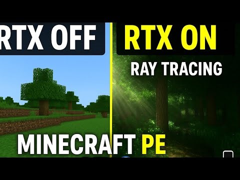 Minecraft PE RTX?! 😱 | Ultra Realistic Ray Tracing in Pocket Edition!"