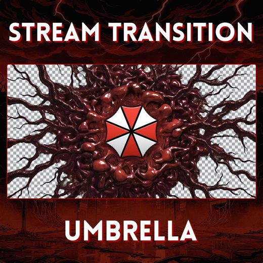 Umbrella Corporation-inspired OBS Scene Transition | Organic Virus Growth Effect for Twitch & Youtube - Etsy