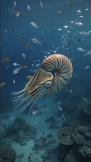 The Living Fossil of the Deep Sea 🐚🌊