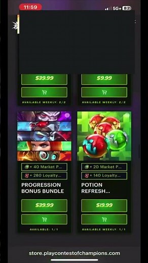 Free Champs and Free Revives Promo Code MCOC #shorts