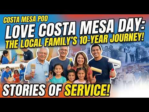 The Costa Mesa Pod - Love Costa Mesa Day - A Family Tradition!