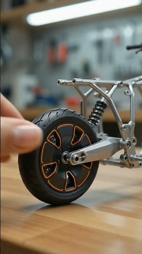 Satisfying Miniature BMW Scooter Assembly Time-Lapse