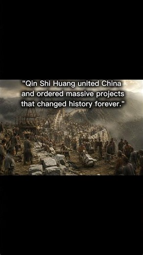 The Emperor Who Never Smiled 😳 | The Dark Truth About Qin Shi Huang #history #usab #QinShiHuang