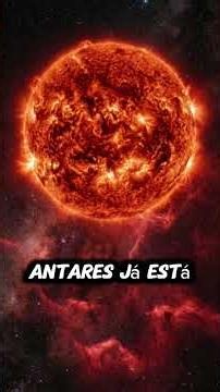 Por que Antares tem uma cor vermelha tão intensa? #estrelas #antares #universo