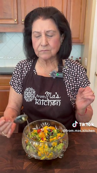 Avocado Mango Summer Salad with Indian Twist