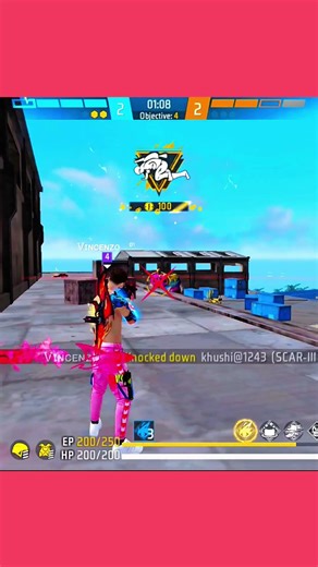 FREE FIRE PLAYER IN PARALLEL UNIVERSITY#freefire #shorts #short #youtubeshorts #gaming #viral #funny