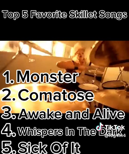 Top 5 Favorite Skillet Songs