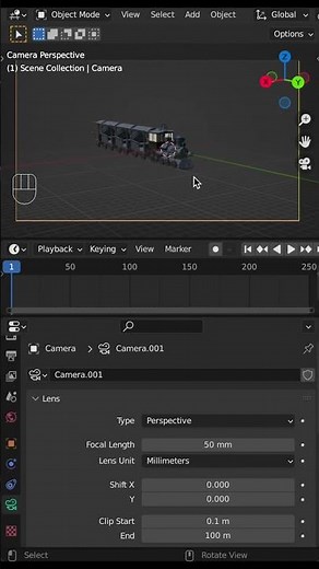 Blender Tips - Camera Clipping Distance 🎥
