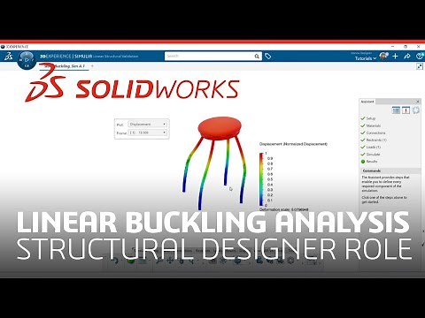 Linear Buckling Analysis of a Stool Using Structural Designer