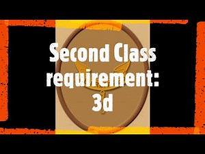 2nd Class requirement 3d
