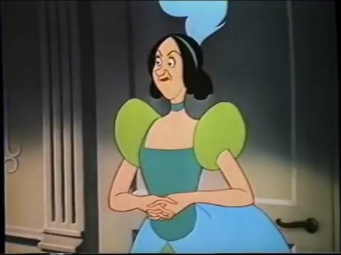 Cinderella (1950) but only when Drizella Tremaine are on screen [VHS Capture]