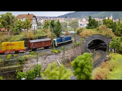 Baufortschritt auf der Märklin H0 Anlage - Realismus pur mit ausgestalteter Landschaft