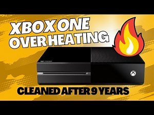 Clean OG XBOX One & Fix Overheating Issue (11 Years Old)