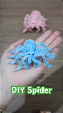 How to Make a Spider Using Pipe Cleaners #PipeCleaner