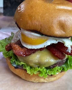 8.2K views · 62 reactions | This Bacon, Egg & Cheese Burger with...