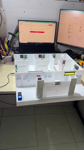 Mô hình nhà thông minh IoT điều khiển qua web/app – ESP32