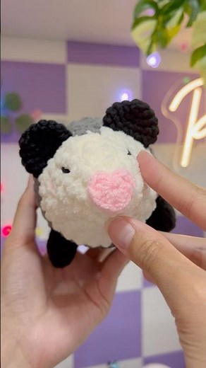 Opossum Crochet Tutorial on Aug 8 at 5PM PDT #amigurumi