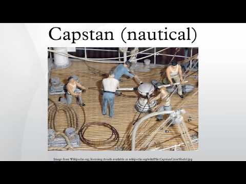 Capstan (nautical)