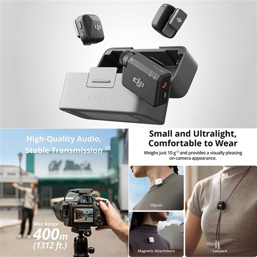 Why the DJI Mic Mini (2 TX   1 RX   Charging Case) Wireless Microphone System is a Must-Have for Creators