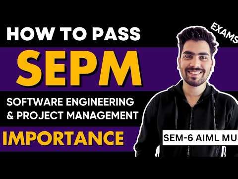 How to Pass SEPM 2026 | SEPM Importance | MU SEM 6 AIML ✅📚