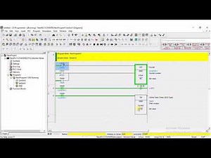 CARA MENGGUNAKAN FUNGSI COUNTER PADA CX PROGRAMMER