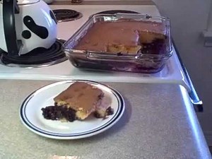 Recipes Using Cake Mixes: #9 Blueberry Upside-down Cake