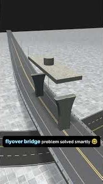 flyover bridge problem solved easily #flyover #bridge