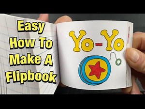 Easy how to make a Flipbook Animation!
