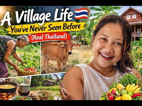 Real Village Life in Thailand 🇹🇭 | A Side Tourists NEVER See