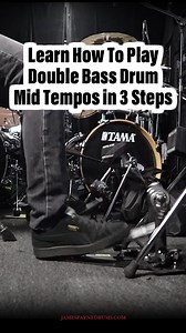 35K views · 386 reactions | Struggling to play from 120 to 170 bpm double bass drum? The Constant Leg Motion technique is the solution! | James Payne Drummer | Facebook