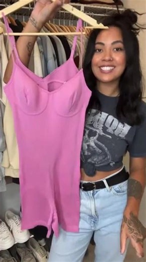 Women'S Solid Backless Seamless Shapewear Romper, Casual Comfy Tummy Control Hip Lifting Shaper f...