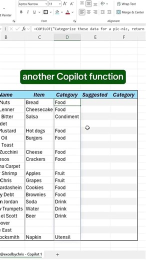 AI is taking over Excel! ‪@excelisfun‬ #excel #xlp #exceltips #spreadsheet #vlookup #spreadsheets