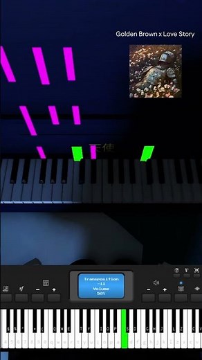 Golden Brown x Love Story on ROBLOX PIANO #virtualpiano