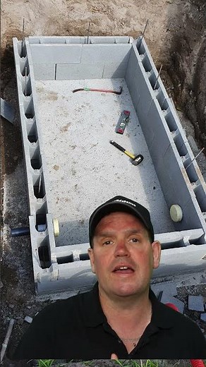 Spa Construction using CMU Blocks - check it out