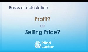Mind Luster - Learn Sales Variance Analysis Course Profit vs Selling price and impact on variances