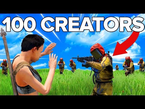 They didn't trust me in the Rust event...