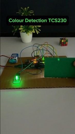 Colour detection using TCS230 || Arduino Color detection