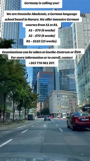 Intensive German Courses at Deutsche Akademie Harare