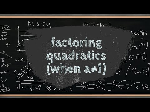 college prep math | lesson 5-3 | factoring quadratics (a≠1)