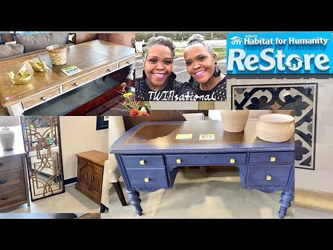 FIRST TIME @ HABITAT FOR HUMANITY RESTORE/STORE WALK THROUGH (thrifted finds)
