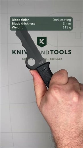 Spyderco Assist Black C79PSBBK serrated rescue knife