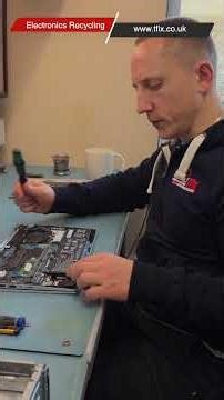 HP ProBook keyboard replacement, the long way #laptoprepair #techwork #shorts