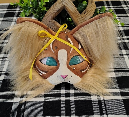 Handmade Norwegian Forest Cat Therian Mask | Realistic Feline Cosplay | Custom Furry Cat Mask for Therian Gear & Quadrobics - Etsy